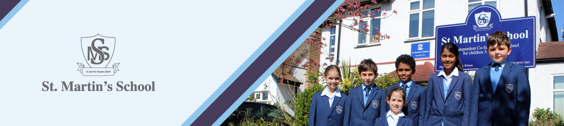 St Martin's School Banner