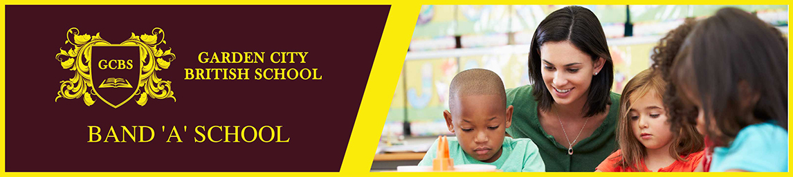 Garden City British School Banner