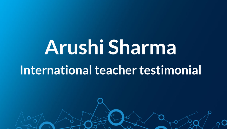 Arushi Sharma testimonial