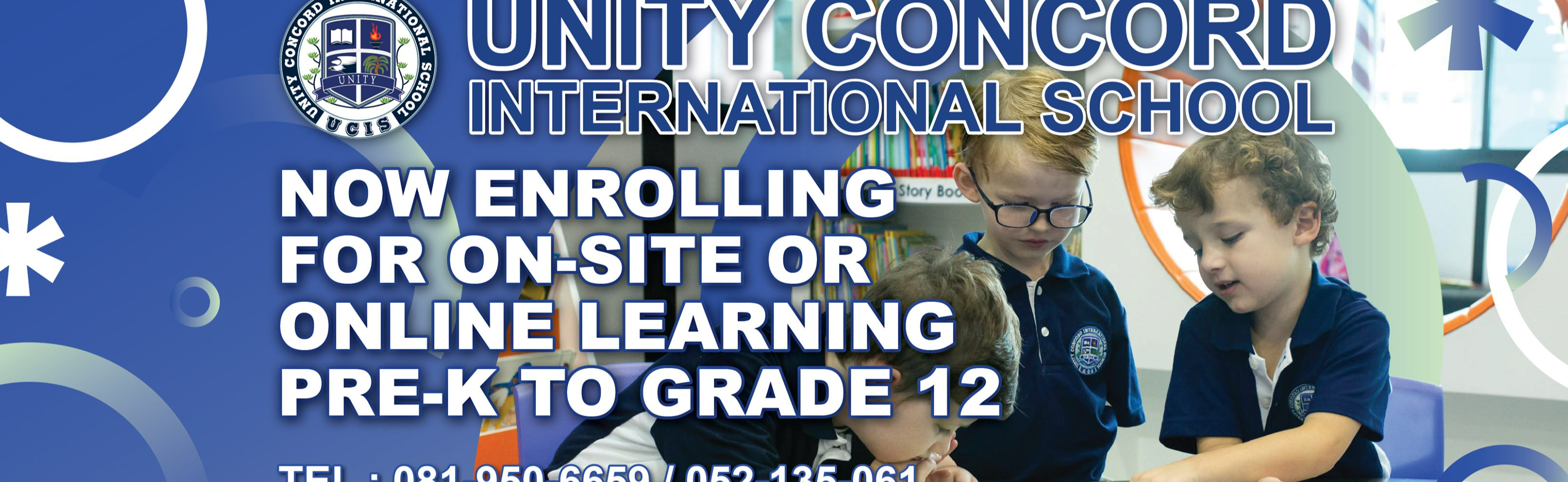 Unity Concord International School Banner